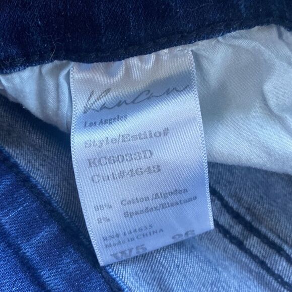 KanCan Women's Blue Denim Cut Off Estilo Shorts Sz 26 - Picture 4 of 5